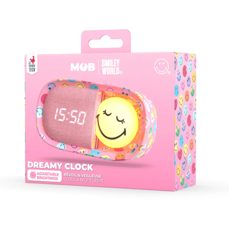 DREAMY CLOCK SMILEY WORLD® - Rose