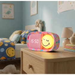 DREAMY CLOCK SMILEY WORLD® - Rose