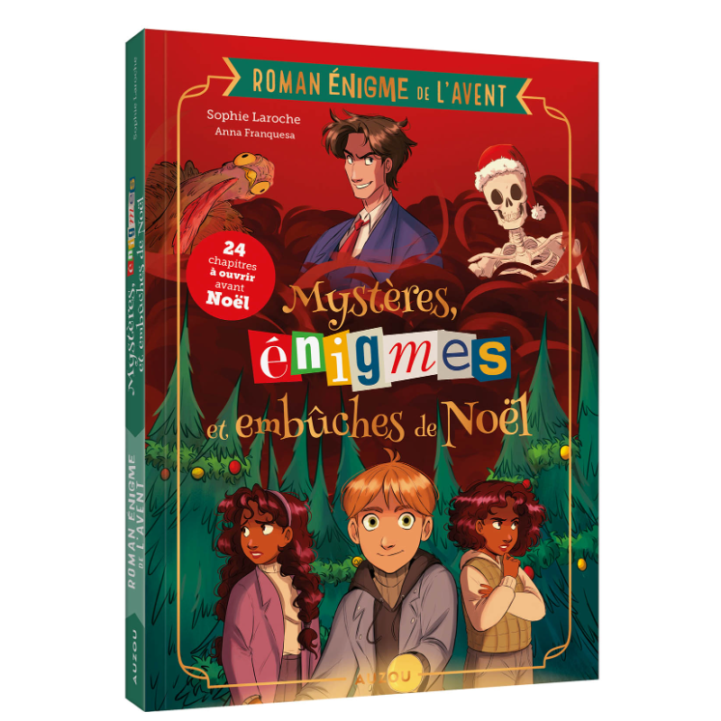 ROMAN ÉNIGME DE L'AVENT - MYSTÈRES, ÉNIGMES ET EMBÛCHES DE NOËL