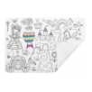 SET DE TABLE À COLORIER - THÈME PRINCESSE