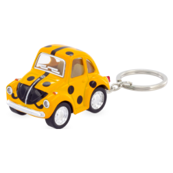 MINI-COCCINELLE A POIS PORTE-CLES