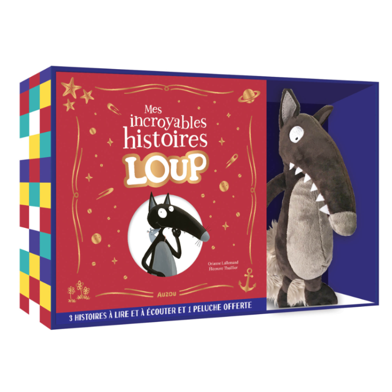 COFFRET - MES INCROYABLES HISTOIRES DE LOUP