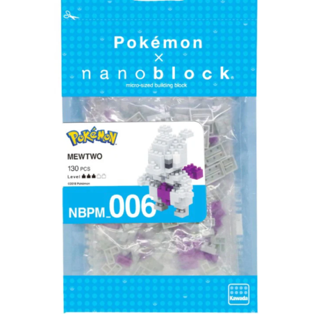 NANOBLOCK POKEMON Mewtwo Mewtu