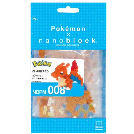 NANOBLOCK POKEMON Dracaufeu, Charizard
