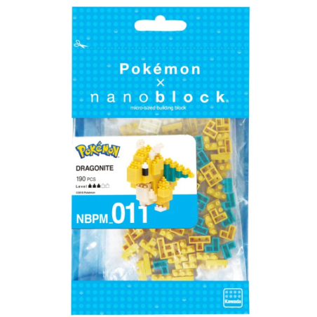 NANOBLOCK POKEMON Dragonite Dracolosse