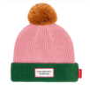 BONNET HELLO HOSSY Color Block Rosy 6+ANS