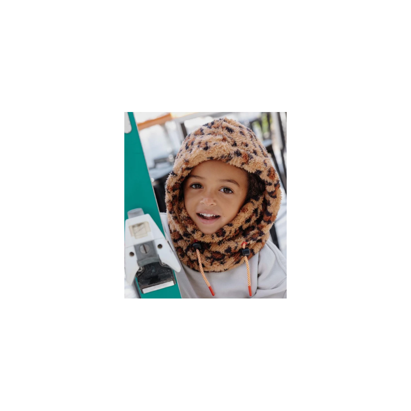 CAGOULE HELLO HOSSY Warmy Leopard 6+ANS