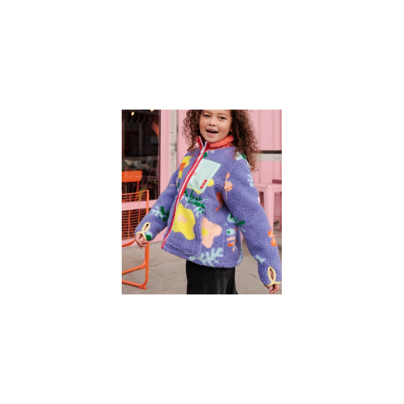 Veste Polaire Floral 4-6 ans