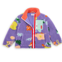 Veste Polaire Floral 4-6 ans