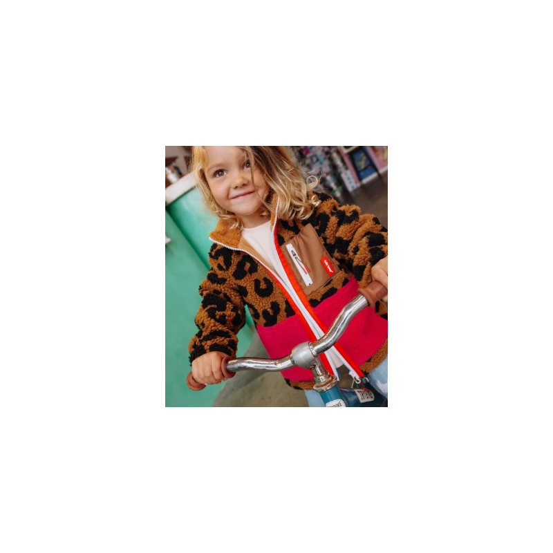 Veste Polaire Leopard 4-6ANS