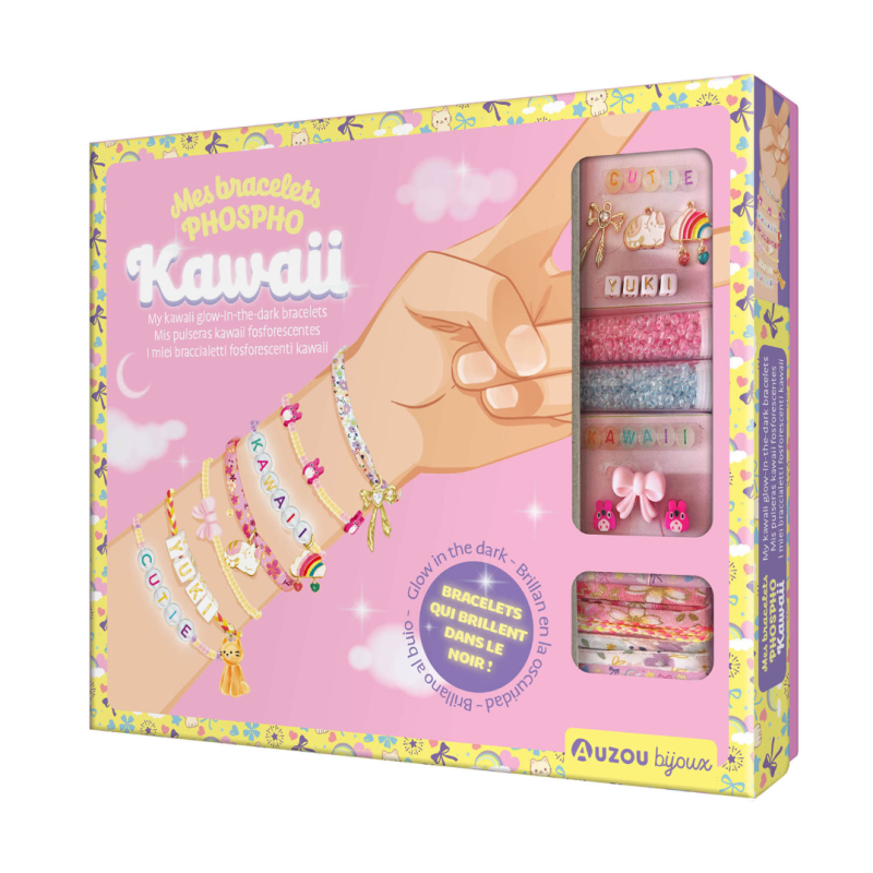 MA BOÎTE À BIJOUX - MES BRACELETS PHOSPHO KAWAII