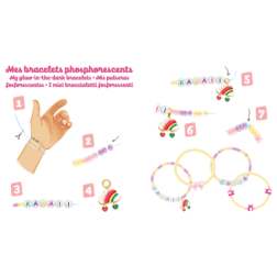 MA BOÎTE À BIJOUX - MES BRACELETS PHOSPHO KAWAII