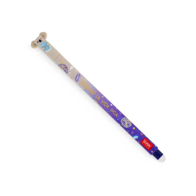 Stylo à Encre Gel Effaçable Koala « Sleeping la Vida Loca » - Erasable Pen