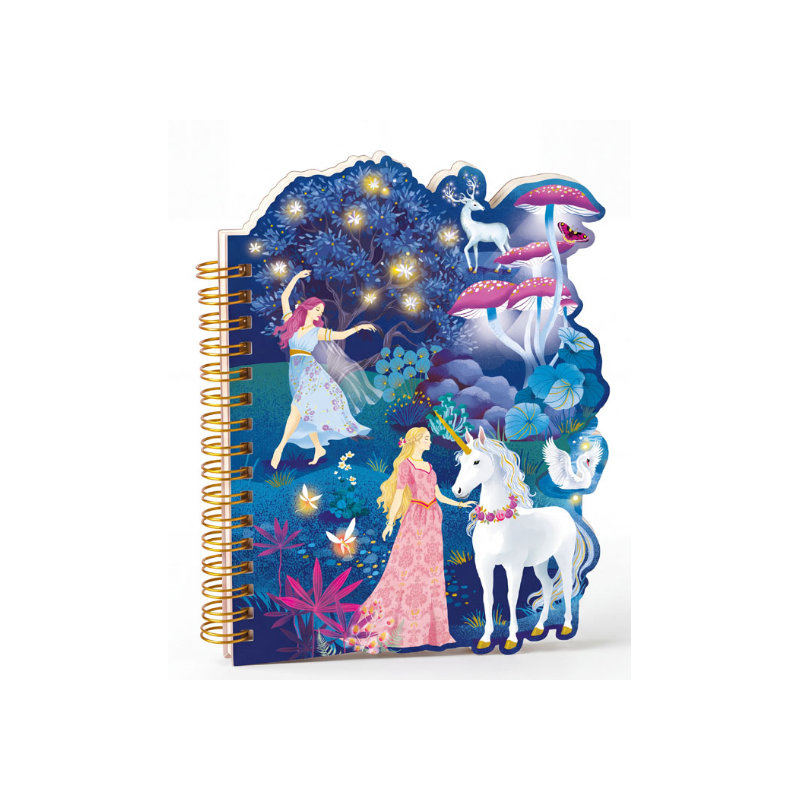 CARNET DÉCOUPÉ LE JARDIN ENCHANTÉ
