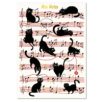 CAHIER A5 MES NOTES CHATS ET PARTITIONS