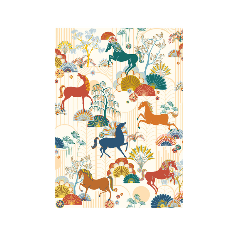 CAHIER A5 LES CHEVAUX