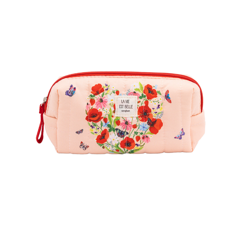 PETITE TROUSSE MATELASSEE COQUELICOEURS