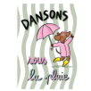 CARNET SOUPLE A6 DANSONS SOUS LA PLUIE