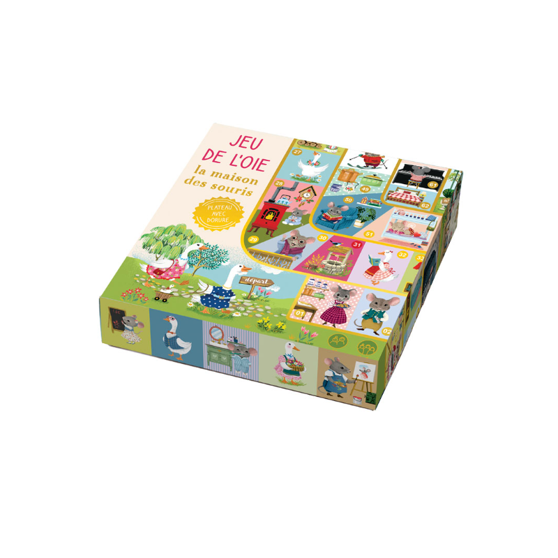 JEU DE L'OIE LA MAISON DES SOURIS