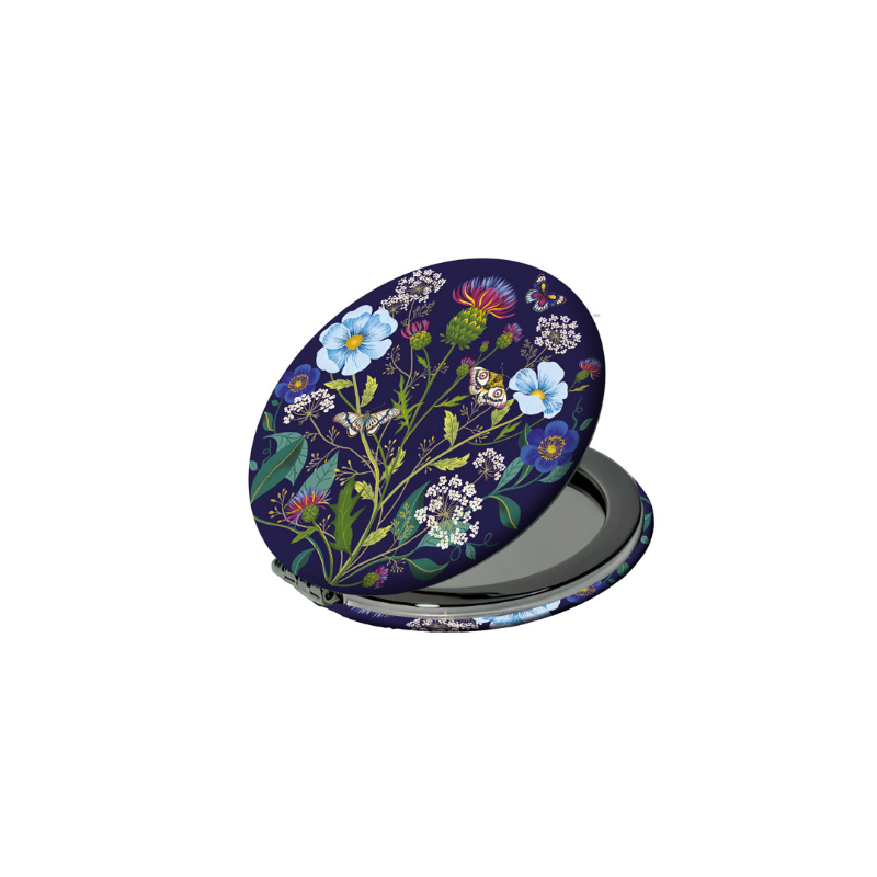 MIROIR DE POCHE LES CHARDONS BLEUS
