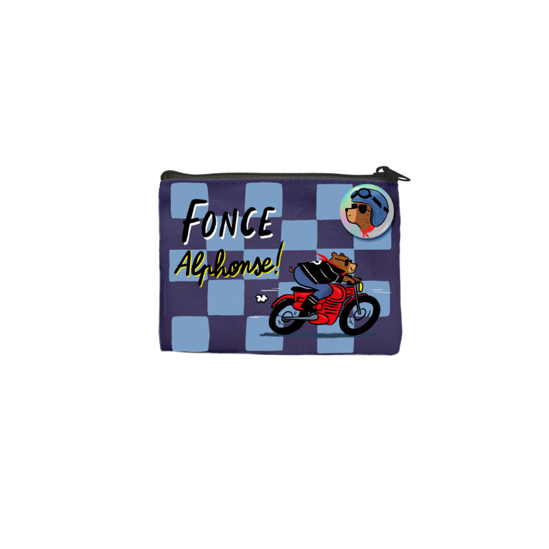 MINI-POCHETTE FONCE ALPHONSE