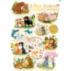 JEU STICKERS + POSTER LES BÉBÉS ANIMAUX
