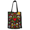SAC TOTE BAG COEUR FOLK