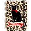 CARNET SPIRALES RIGIDE A5 SAUVAGE