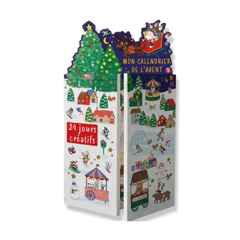 CALENDRIER DE L'AVENT- LE VLLAGE DE NOËL