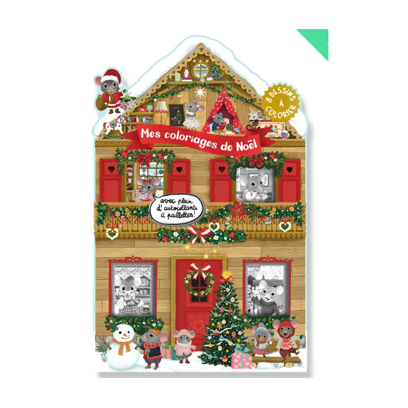 SET DE COLORIAGE LE NOËL DES SOURIS