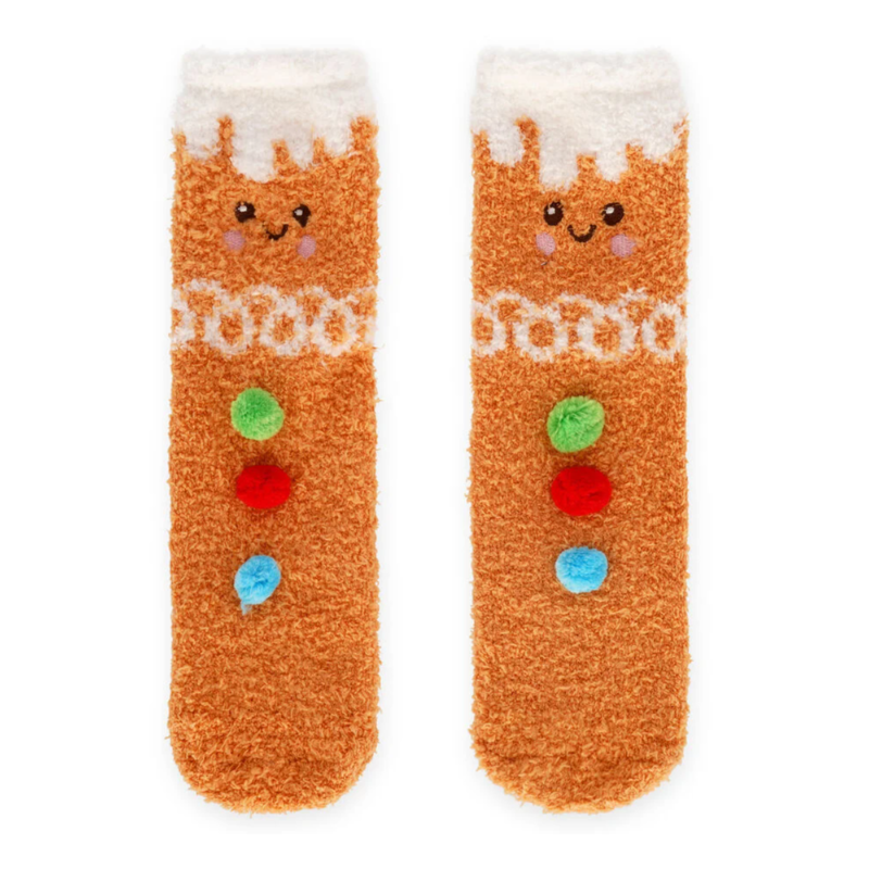 IT'S A MATCH! - CHAUSSETTES ANTIDÉRAPANTES - GINGERBREAD Taille 35-42