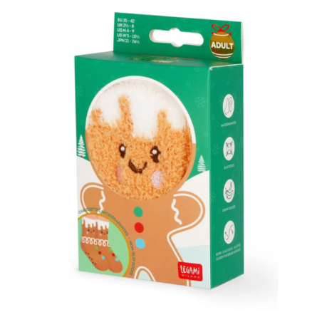 IT'S A MATCH! - CHAUSSETTES ANTIDÉRAPANTES - GINGERBREAD Taille 35-42