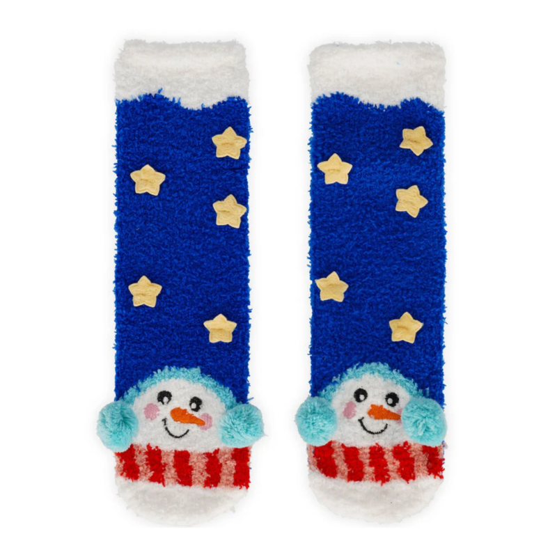 IT'S A MATCH! - CHAUSSETTES ANTIDÉRAPANTES - SNOWMEN Taille 35-42