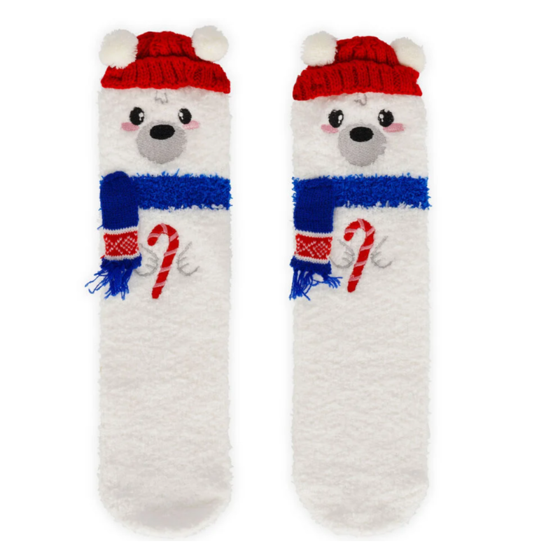 IT'S A MATCH! - CHAUSSETTES ANTIDÉRAPANTES - POLAR BEAR Taille 35-42