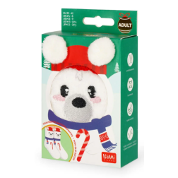 IT'S A MATCH! - CHAUSSETTES ANTIDÉRAPANTES - POLAR BEAR Taille 35-42