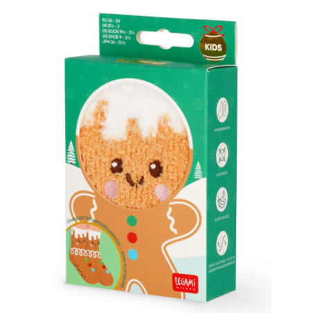 CHAUSSETTES ANTIDÉRAPANTES - IT'S A MATCH! - GINGERBREAD (26-34)