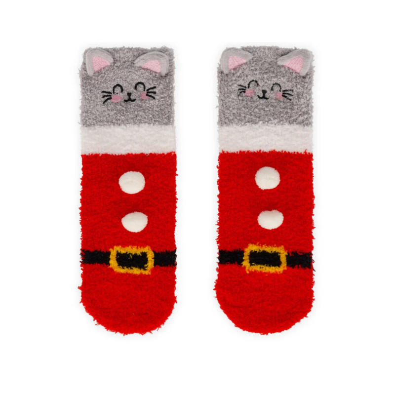 CHAUSSETTES ANTIDÉRAPANTES - IT'S A MATCH! - KITTY (26-34)