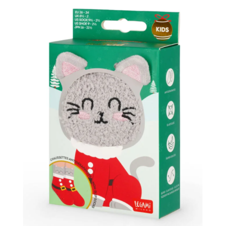 CHAUSSETTES ANTIDÉRAPANTES - IT'S A MATCH! - KITTY (26-34)