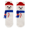 CHAUSSETTES ANTIDÉRAPANTES - IT'S A MATCH! - POLAR BEAR (26-34)