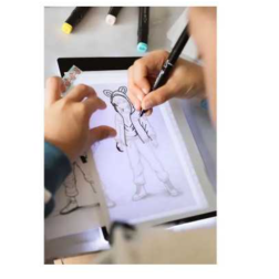 Manga - XL Tablette lumineuse rechargeable - Création de personnages Manga
