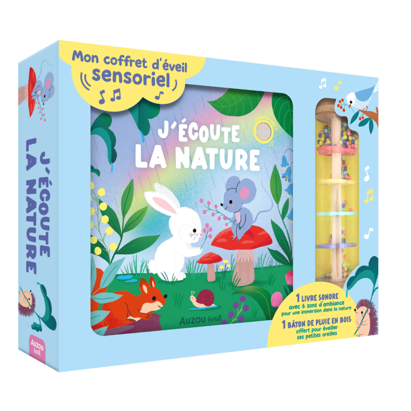 MON COFFRET D'ÉVEIL SENSORIEL - J'ÉCOUTE LA NATURE
