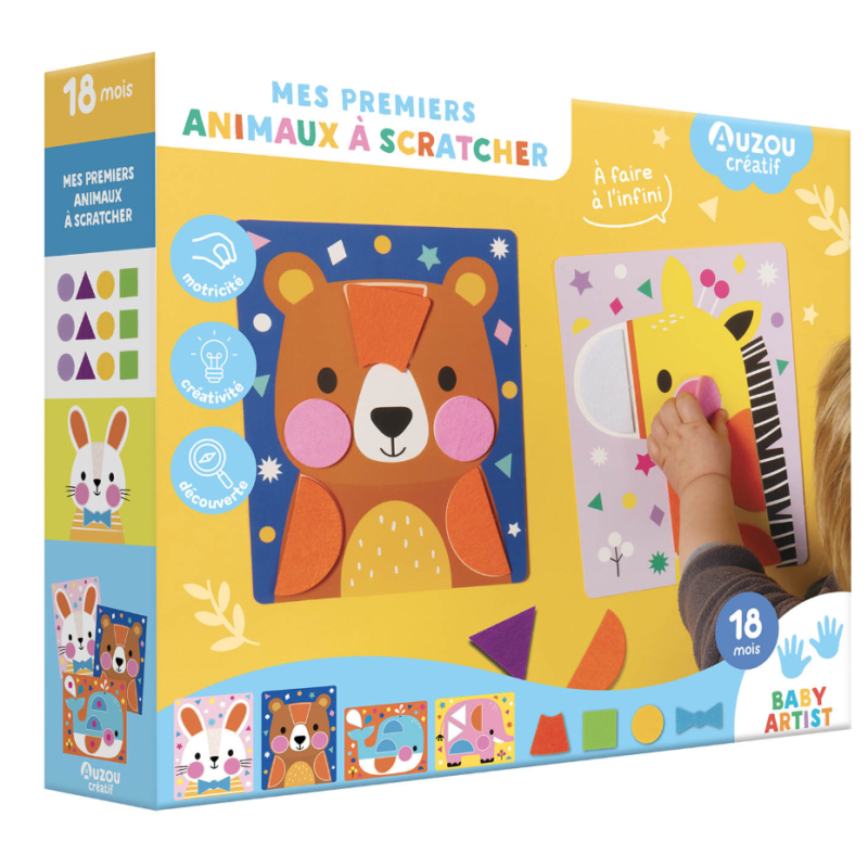 MES PREMIERS ANIMAUX À SCRATCHER