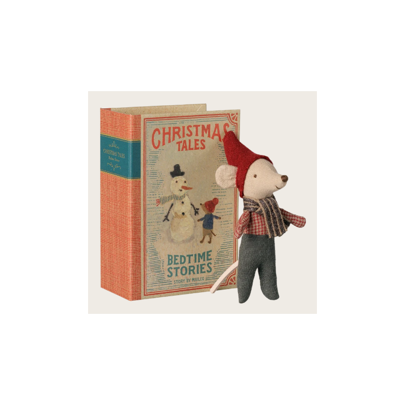Souris de Noël, Bébé dans son coffret livre