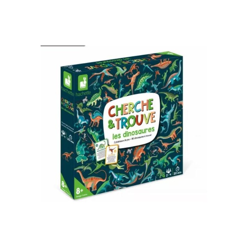 CHERCHE ET TROUVE LES DINOSAURES