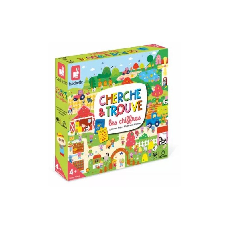 CHERCHE ET TROUVE LES CHIFFRES