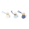 MES 3 DOUDOUS MOUTONS ATTACHE-TETINES