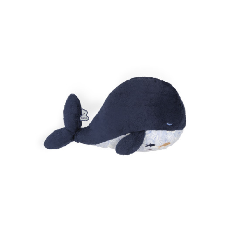 PELUCHE BIEN-ETRE BALEINE 17CM BOUILLOTE