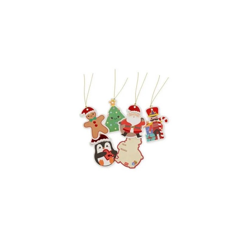 SET DE 10 ÉTIQUETTES CADEAUX -