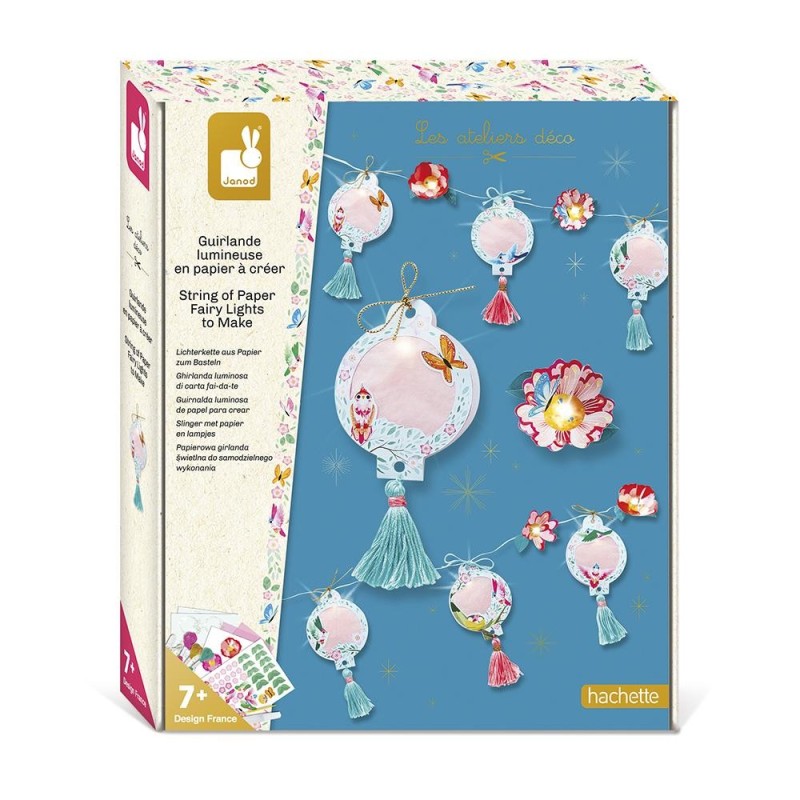 GUIRLANDE LUMINEUSE EN PAPIER A CREER