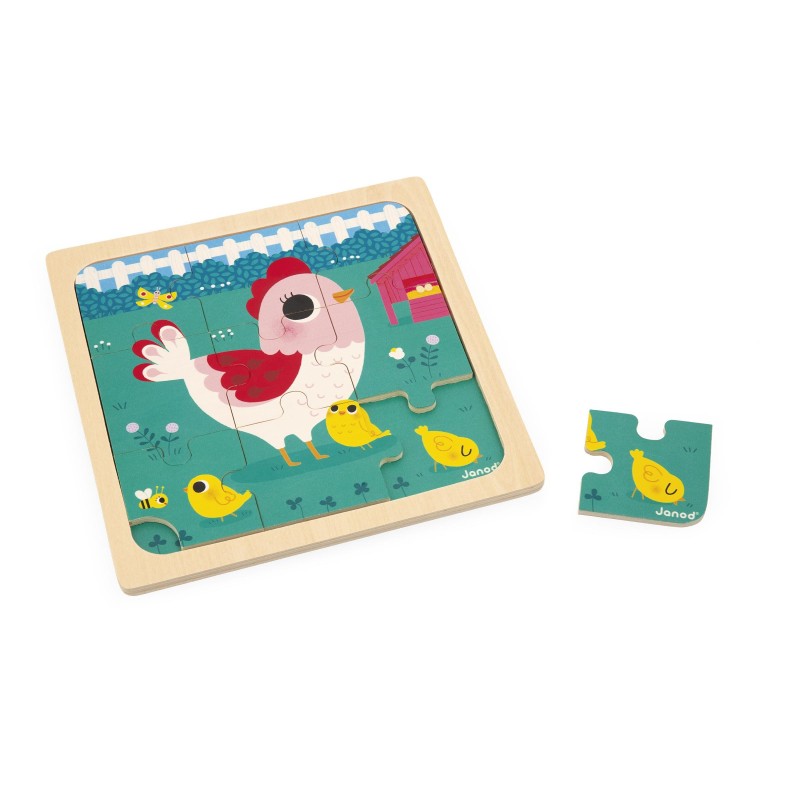 PUZZLE POULETTE HENRIETTE